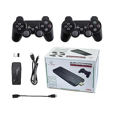 M8 Retro Oyun Konsolu – 4K HDMI Çıkışlı, 64 GB Oyun Yüklü – Çift Joystick – 8-Bit/16-Bit Klasikler – Aile ve Çocuklar İçin Eğlence