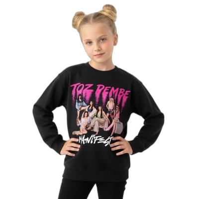 Manifest Toz Pembe Kız Çocuk Sweatshirt