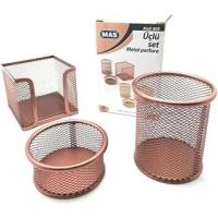 MAS Perfore Üçlü Set Rose Gold