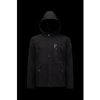Mero Life Erkek Haki Kapüşonlu Outdoor Su Ve Rüzgar Geçirmez Softshell Spor Mont 3XL-1 Mero-445NM