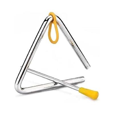 Metal Eğitici Üçgen Zil Müfredata Uygun Anaokulu Çocuk Müzik Aleti Triangle