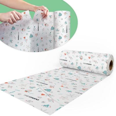 Minimono Mama Sandalyesi Altında Bebek Sıçrama Matı - 10 Adet Tek Kullanımlık ve Su Geçirmez Sıçrama Paspasları - 101,6 cm x 119,4 cm Piknik, Sanat ve El Sanatları için Çok Amaçlı Etkinlik Matı
