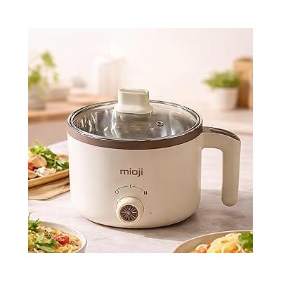 Mioji Mio EP50 600W 1.7L Çok Fonksiyonlu Elektrikli Pişirici Beyaz