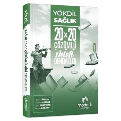 Mokadil Yayınları Modadil Yökdil Sağlık 20X20 Çözümlü Mini Denemeler-Yeni