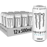 Monster Ultra Şekersiz Enerji İçeceği Kutu 12x500 ml