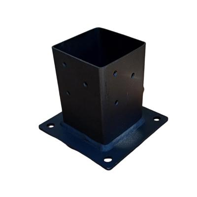Montaj ayağı 8x8cm ahşap bahçe ev Kamelya Pergola Demir Bağlantı Çardak Bungalov Kolon Payanda Tente Branda çadır Tütücu Çit Teras Beton