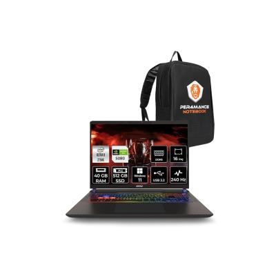 MSI Vector 16 HX AI Ultra 9 275HX 40GB 512GB SSD RTX5080/16GB 175W 16'' WQXGA W11H Gaming Laptop