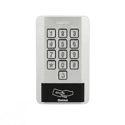 Multitek Şifrematik 6000 IP67 Su Geçirmez Şifreli ve Kartlı Kapı Açma Paneli - 6000 Kullanıcı Kapasiteli, Dış Ortam Uyumlu Metal Gövde, Zil Butonlu RFID Kart Okuyucu - Apartman ve Ofis Güvenlik
