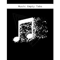 Music Empty Tabs: Blank Guitar Tabs Sheet Music Musician's Notebook With Fingerboard Chord Chart And Staves Standard Manuscript