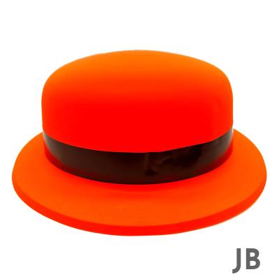 Neon Partisi Turuncu Renk Melon Plastik Parti Şapkası