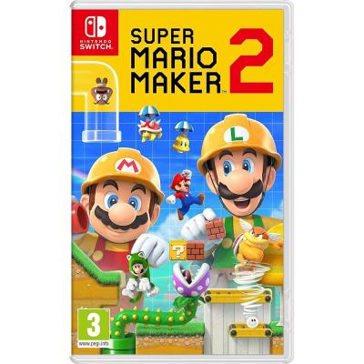 Nintendo-Konsol Video Oyunu Super Mario Maker 2 Switch (CDMedia Garantili)