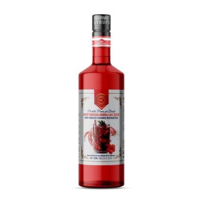 Nish Berry Hibiscus Aromalı Baz İçecek 700 ML - Cam Şişe