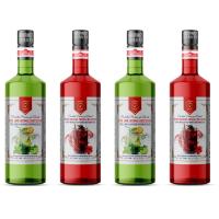 Nish Cool Lime, Berry Hibiskus Aromalı Baz İçecek 2 x 700 ML - P (2 paketi)