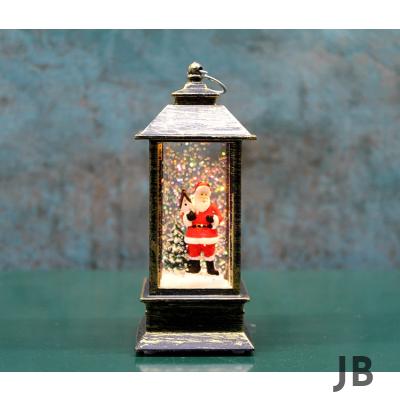 Noel Babalı Işıklı Kar Küresi Alk3215