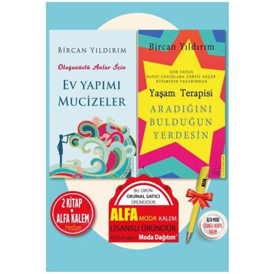 Olağanüstü Anlar Için Ev Yapımı Mucizeler + Yaşam Terapisi (bircan Yıldırım) + Alfa Moda Kalem
