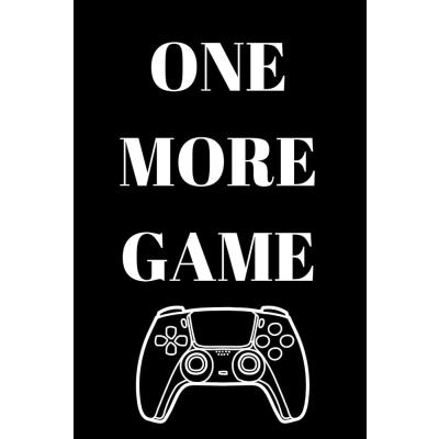 One More Game: Thank You Appreciation Journal For A Gamer