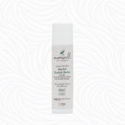 Organik Kırmızı Renkli Dudak Balmı Stick 5 Ml