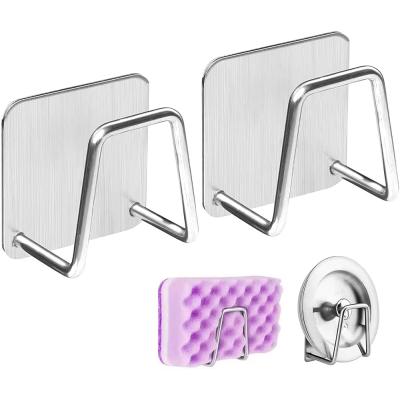 Orret Home 2 Adet Metal Bulaşık Sungeri Askısı, Eviye Lavabo İçi Bulaşık Sungeri Askısı, Çok Amaçlı Kanca, Paslanmaz Çelik, Mutfakta Düzen Sağlayıcı, Dayanıklı ve Şık Tasarım