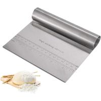 Orret Home Çelik Hamur Kesici,Metal Hamur Sıyrıcı,Pasta Sıyırma Aparatı,Hamur Dilimleyici,Pasta Ve Pastacılık İçin Çelik Şekillendirici Ve Hamur Porsiyonlayıcı