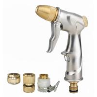 Otomatik Metal Sulama Tabancası Pro Set, Bahçe Sulama Seti, Pirinç Bağlantı Parçaları Dahil