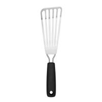 OXO Good Grips küçük balık çevirici 30 cm - Bulaşık makinesinde yıkanabilir, Balık, Krep ve Daha Fazlası için paslanmaz çelik spatula