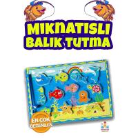 Papatyampartievi Mıknatıslı Balık Tutma Oyunu - Eğitici Ve Eğlenceli Çocuk Oyuncakları