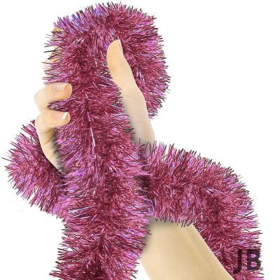 Parti İçin Sim Süs 2 Metre Uzunluk 8 Cm Genişlik Pembe Renk İthal