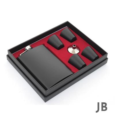 Paslanmaz Çelik 4 Shot Bardaklı Matara Seti Alk2669