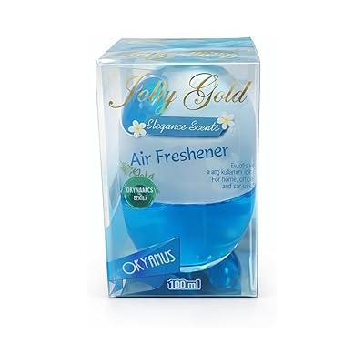 Paspro Otomotiv Ejolly Gold Kavanoz Koku Okyanus Cam Şişe 100 ml | Kalıcı Koku