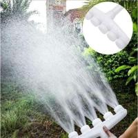 Peyzaj Bahçe Tarla Çim Sulama Başlığı Yüksek Basınçlı 5 Kafalı Su Püskürtücü Hortum Aparatı