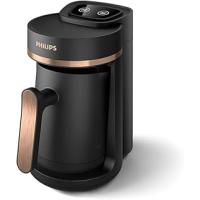 Philips 5000 Serisi Türk Kahvesi Makinesi, Közde Türk Kahvesi Pişirme Fonksiyonu, Kullanımı Kolay Dokunmatik Tuşlar Siyah & Bakır, HDA150/60