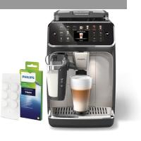 Philips 5500 Serisi LatteGo Tam Otomatik Espresso Makinesi (EP5547/90) ve Philips Espresso Makinesi Kahve Yağı Çözücü Tablet (CA6704/10)