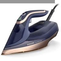 Philips Azur 8000 Serisi Buharlı Ütü - 85 g/dk Sürekli Buhar, 260g Turbo Şok Buhar, 3000 W, OptimalTEMP Teknolojisi, SteamGlide Elite Taban, Koyu Mavi (DST8050/20)