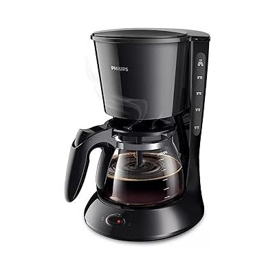 Philips Daily Collection Filtre Kahve Makinesi - Optimal lezzet için Aroma-Twister, 1.2L kapasite, damlatmayı önleyici, otomatik kapanma, bulaşık makinesinde yıkanabilir parçalar (HD7461/20)