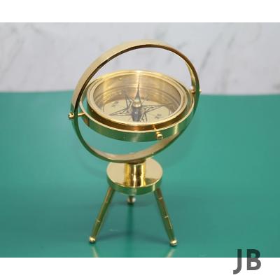 Pirinç Masa Üstü Pusula 15745