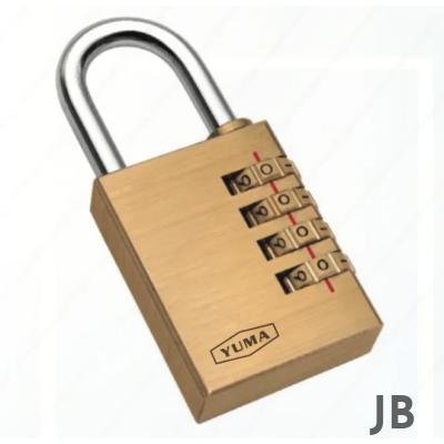 Pirinç Şifreli Asma Kilit - 4 Basamaklı 40mm