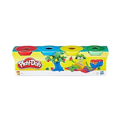 Play-Doh Mini Oyun Hamuru 4'lü Paket Ana Renkler | Her Biri 56 g (2 oz) Mini Kutu | 2 Yaş ve Üzeri Çocuklar İçin | Çocuklara Yönelik Sanat ve El İşi Etkinlikleri
