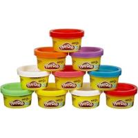 Play-Doh Parti Paketi | 10 Mini Oyun Hamuru Kutusu | Çocuk Partileri İçin Küçük Hediyeler, Sürpriz Oyuncaklar ve Sınıf Ödülleri | 2 Yaş ve Üzeri Çocuklar İçin