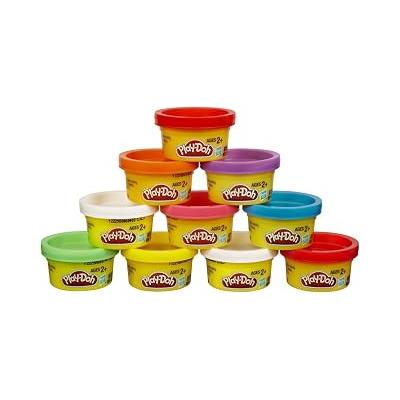Play-Doh Parti Paketi | 10 Mini Oyun Hamuru Kutusu | Çocuk Partileri İçin Küçük Hediyeler, Sürpriz Oyuncaklar ve Sınıf Ödülleri | 2 Yaş ve Üzeri Çocuklar İçin