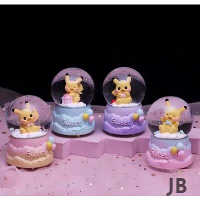 Pokemon Işıklı Kar Küresi 9 Cm Alk3399