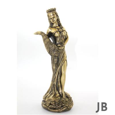 Polyester Bereket Tanrıcası Fortuna Figürü Alk2829