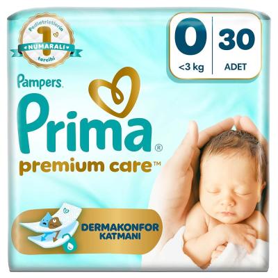 Prima Bebek Bezi Premium Care 0 Numara 30 Adet