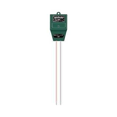 PrimeX PX-PH MS02 3’ü 1 Arada Toprak pH Ölçer, Toprak Nemi Işık ve pH Test Cihazı, Pilsiz Çift Problu Bitki Bakım Ölçer, Saksı Bahçe Çim Sera Çiftlik İç ve Dış Mekan Kullanımı İçin Toprak Analiz Aleti