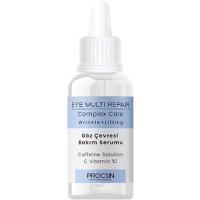 PROCSIN Göz Çevresi Bakım Serumu, Kırışıklık Karşıtı & Yoğun Nemlendirici, Morluk ve Şişlik Giderici, Aydınlatıcı & Onarıcı Bakım, 20 ML