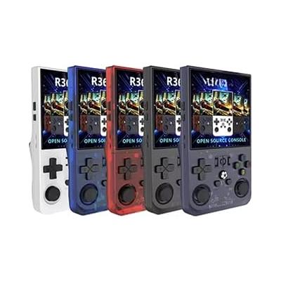 R36 Pro Retro Oyun Konsolu – 3.5” IPS Ekran, 20.000+ Oyun, Linux Sistem, Taşınabilir El Atari, Çift Joystick, Şarjlı Gaming Console (64GB)