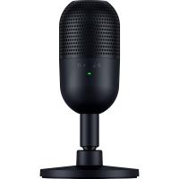 Razer Seiren V3 Mini - Ultra Kompakt USB Mikrofon (14mm Kondenser Mikrofon, Kardioid Alma Deseni, LED Göstergeli Dokunarak Sessize Alma Sensörü, Dahili Amortisör, Tak ve Çalıştır) Siyah