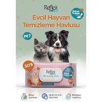 Reflex Care Evcil Hayvanlar İçin Çok Amaçlı Hijyenik Temizleme Havlusu 50’li