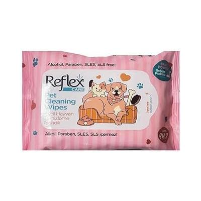 Reflex Care Evcil Hayvanlar İçin Çok Amaçlı Hijyenik Temizleme Mendili 10’lu