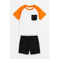 Reglan Cepli Tshirt ve Şort Erkek Çocuk Takım