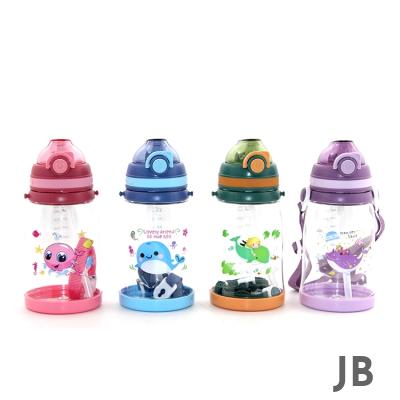 Renkli Pipetli Suluk 550 Ml Bpa İçermez Alk2969